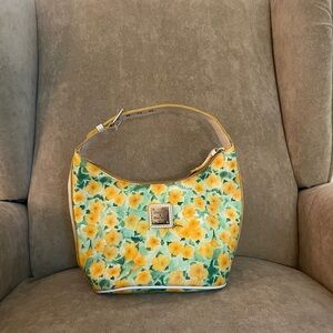 Dooney & Bourke Floral Yellow and Green Women's Bag